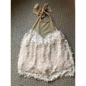 ASOS Sequin Halter Top